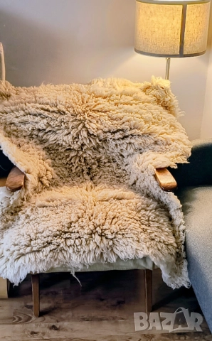 Вълнен Китеник / Покривало за Диван / Губер / Килим / Вълнена Постелка, снимка 16 - Други - 50333509