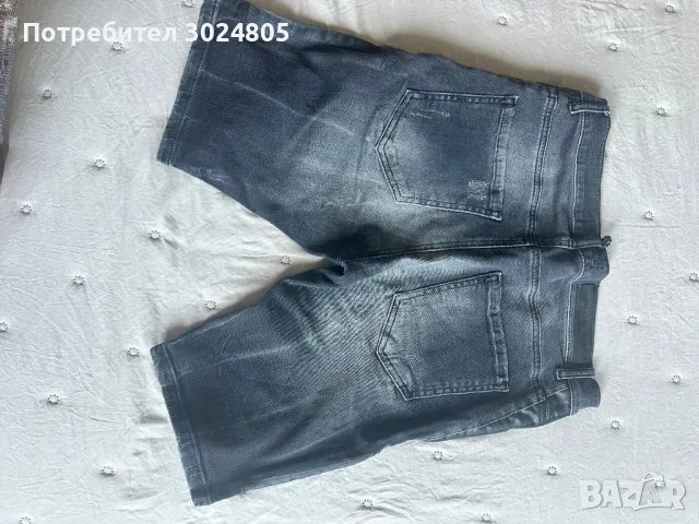 Мъжки къси дънки Philipp Plein, снимка 2 - Дънки - 50347740