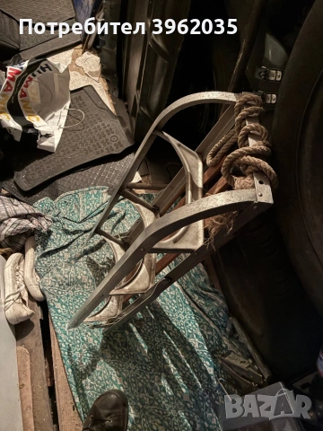 Шейна -от  алумин и дърво, снимка 4 - Зимни спортове - 53926399