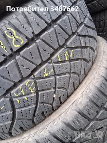 235 55 18 Michelin 2бр зимни , снимка 2 - Гуми и джанти - 53211956
