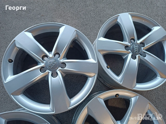 4бр.алуминиева джанта 18цола за Audi 5x112, снимка 3 - Гуми и джанти - 53644661