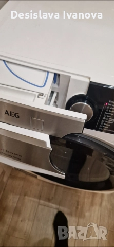 Пералня + Сушилня AEG  с Термопомпа , снимка 5 - Перални - 52572914