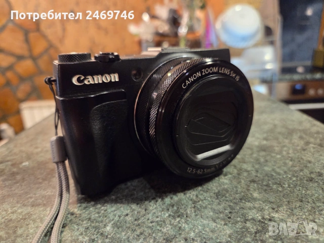 Продавам фотоапарат Canon PowerShot G1 X Mark II