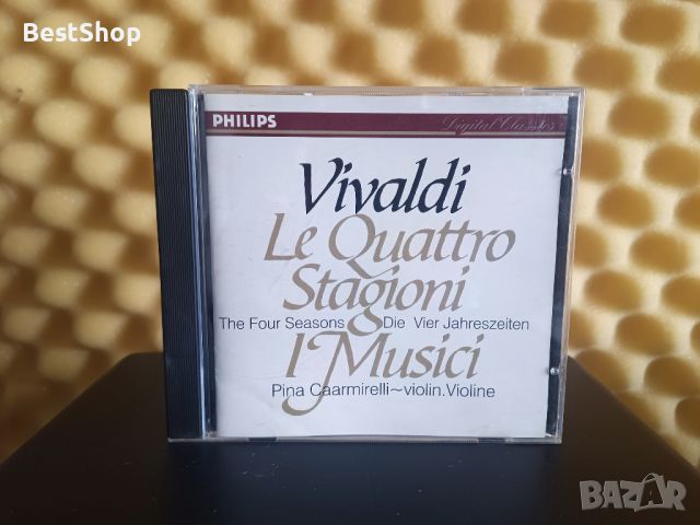 Antonio Vivaldi - The Four Seasons - I Musici - Pina Carmirelli, снимка 1 - CD дискове - 46171999