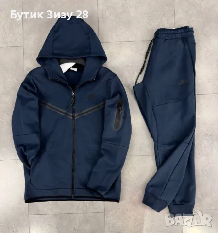 Мъжки екипи Nike Tech Fleece в 5 цвята , снимка 5 - Спортни дрехи, екипи - 47335271