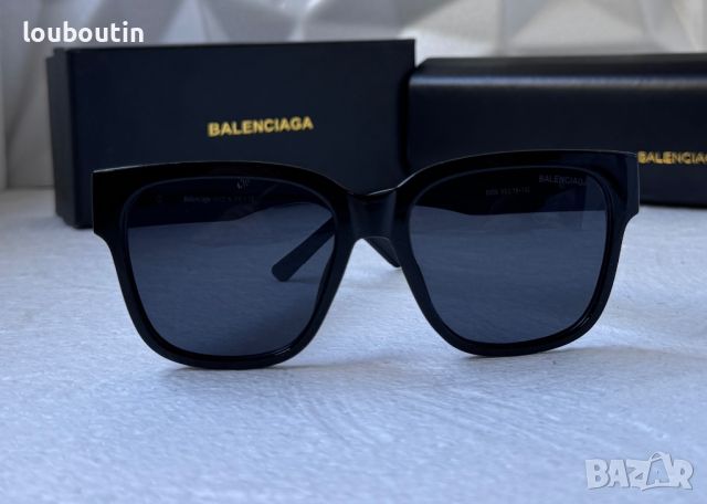 Balenciaga 2024 дамски слънчеви очила 2 цвята черни бели, снимка 9 - Слънчеви и диоптрични очила - 46505620