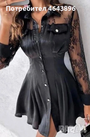 Красива и нежна дамска рокля М/Л