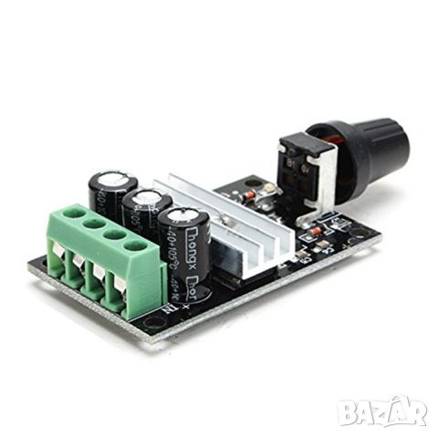 PWM DC регулатор на скоростта на мотор 3А, снимка 2 - Друга електроника - 46807715