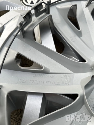 4 броя нови оригинални тасове за Vw Passat, Golf, Caddy 16, снимка 4 - Аксесоари и консумативи - 52445038