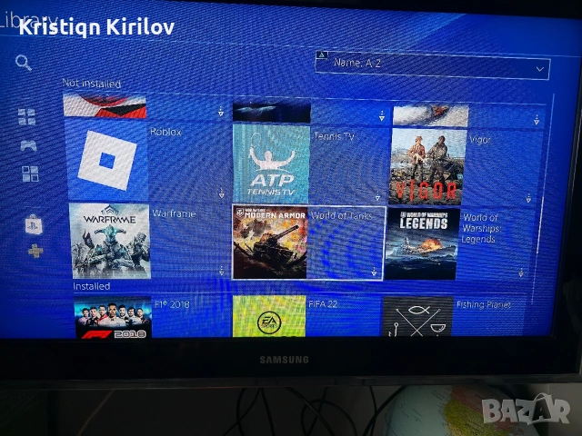 PS4 PRO 1TB + 2 Джойстика + Стойка + ТОП Игри (FIFA22, TopSpin 25, It Takes Two, снимка 7 - PlayStation конзоли - 54180773