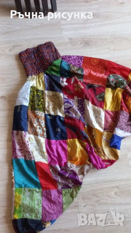 Оригинални копринени индийски шалвари по 30лв /брой, снимка 5 - Панталони - 50994977