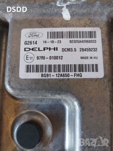 Компютър двигател / ECU BG91-12A650-FHG 28459232 DCM3.5 за Ford Mondeo Galaxy S-Max 2.0 TDCI, снимка 2 - Части - 53804732