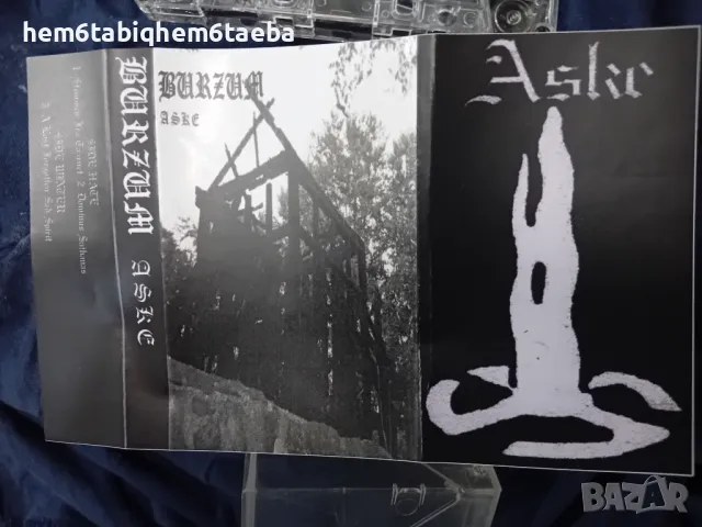 РЯДКА КАСЕТКА - BURZUM - Aske, снимка 2 - Аудио касети - 46997904