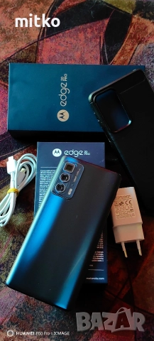 MOTOROLA EDGE 20 PRO-Топ състояние.Пълен комплект.12/256gb, снимка 6 - Motorola - 52822998