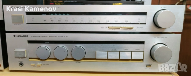 Kenwood KA-30 е винтидж стерео интегриран усилвател, снимка 2 - Ресийвъри, усилватели, смесителни пултове - 53273962