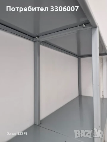 Метален стелаж, снимка 5 - Стелажи и щандове - 50728285