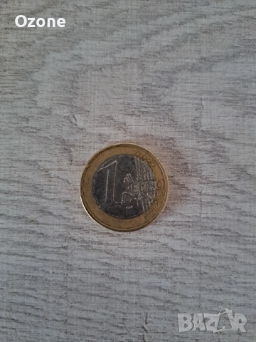 Френска Евро монета от 1 Евро- дървото на живота