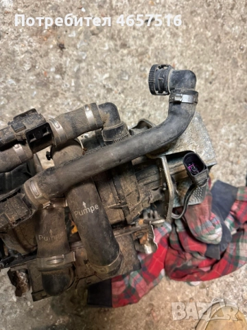 Гумено водно съединение Ауди Audi A8 D4 H4 6.3 W12 500ps. само за 40лв. 07p133818b