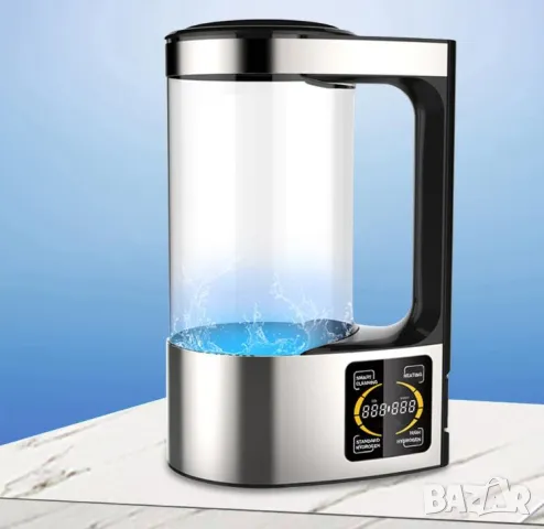 Премиум Водородна Бутилка Алкална Вода Генератор за Хидрогенирана Вода Озон Йонизатор Хидрогенератор, снимка 17 - Други - 50019982