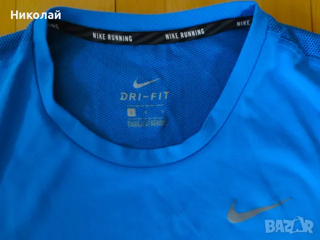 Nike nike dri-fit contour тениска , снимка 3 - Тениски - 47192968