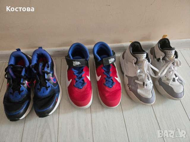 Юношески маратонки NIKE I AIR JORDAN, снимка 3 - Детски маратонки - 54179666