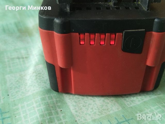 Батерия Metabo 18v, снимка 4 - Винтоверти - 45201572