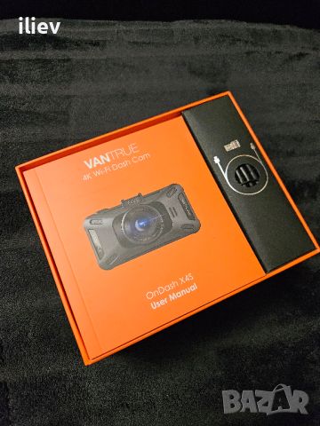 Vantrue X4S Duo 4K+1080P предна и задна камера, снимка 5 - Друга електроника - 45579263
