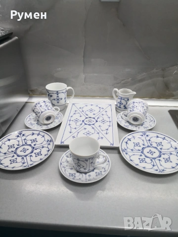 Баварски сервиз порцелан Сламено цвете 