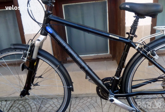 СИМПЛОН ! 27 скорости Деоре ЛХ ! Турер ! Хидравлики ! Германия!, снимка 5 - Велосипеди - 53260941