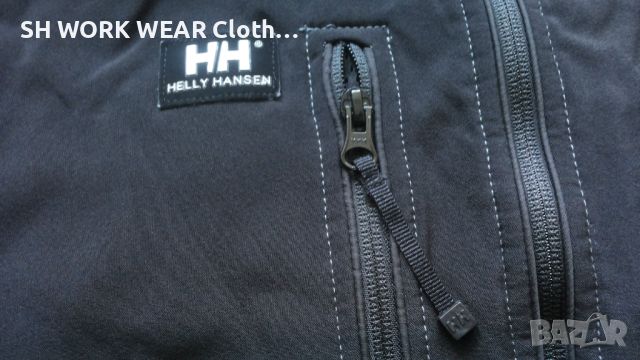 HELLY HANSEN Softshell Work Jacket размер М работна горница вятъроустойчива W4-123, снимка 5 - Суичъри - 45288873