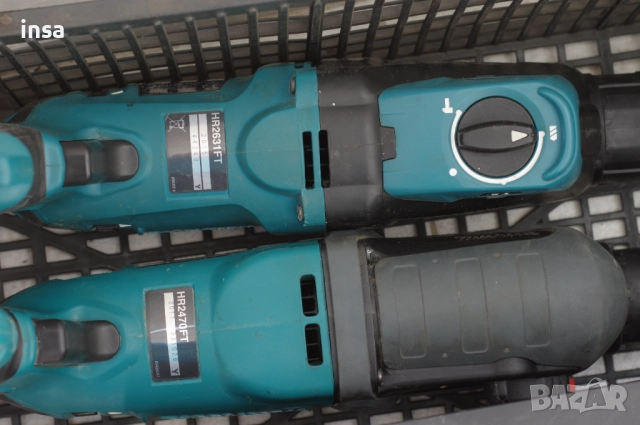 Перфоратор SDS със сменяем патронник Makita HR2470FT и HR2631FT , снимка 5 - Перфоратори - 51653634