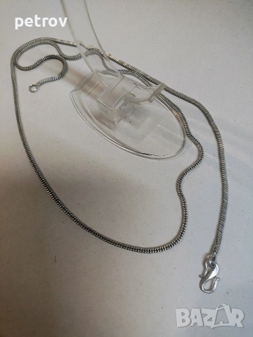 Стар Руски сребърен синджир., снимка 5 - Колиета, медальони, синджири - 53631877