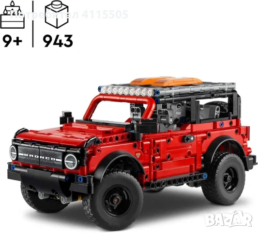 LEGO Technic 42213 - Ford Bronco, снимка 2 - Конструктори - 53329587