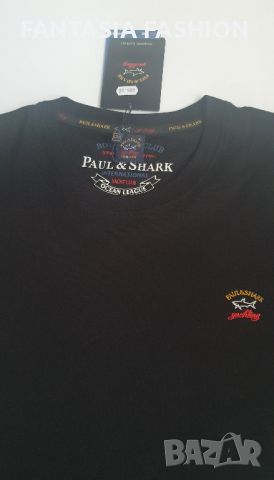 Mъжки тениски Батал 4XL/5XL/6XL Paul Shark, снимка 4 - Тениски - 45566660