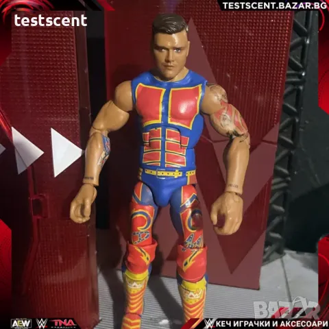 Екшън фигура WWE Dominik Mysterio Доминик Мистерио играчка Elite Series Mattel figure, снимка 9 - Колекции - 48736417