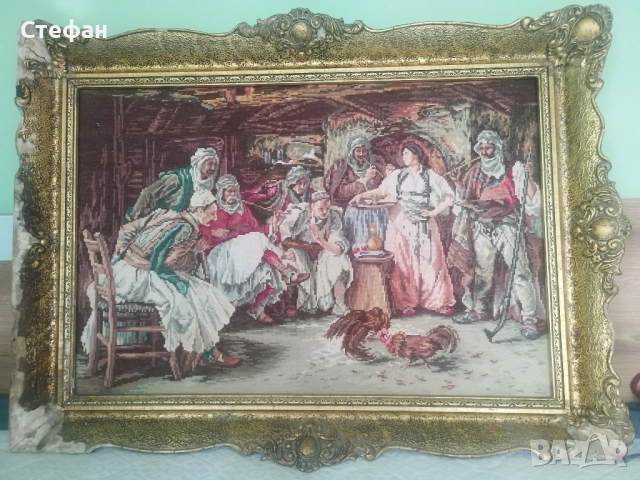 Стар голям гоблен.