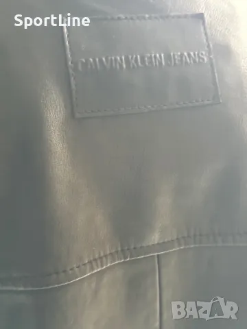 Кожено яке Calvin Klein , снимка 9 - Якета - 48468734