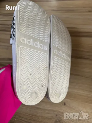 Оригинални мъжки чехли adidas Adilette Cloudfoam! 47 н, снимка 9 - Мъжки чехли - 49533460