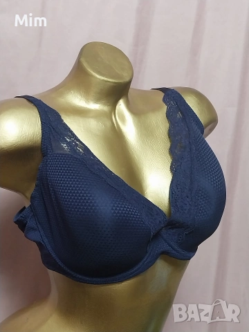 Passionata 95 G Тъмно син сутиен , снимка 3 - Бельо - 53776165