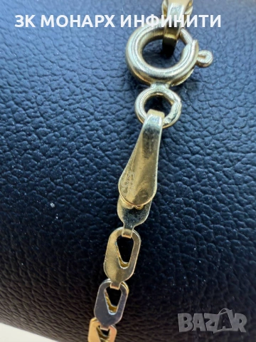 Златна гривна /585/, снимка 4 - Гривни - 54209594