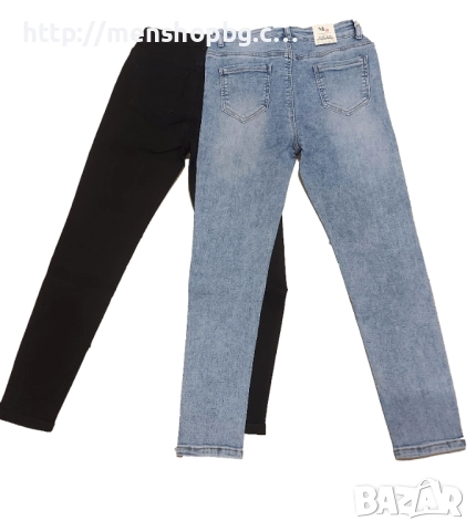 Дамски дънки с камъни от S  до  2XL, снимка 3 - Дънки - 52842522