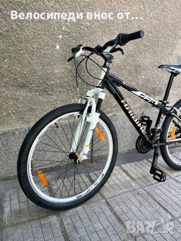 Алуминиев велосипед 26 цола 24 скорости преден амортисьор много запазено внос от Австрия , снимка 2 - Велосипеди - 54225490
