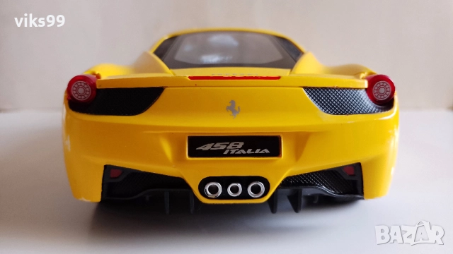 Rastar Ferrari 458 ITALIA - Мащаб 1:18, снимка 4 - Колекции - 52748229
