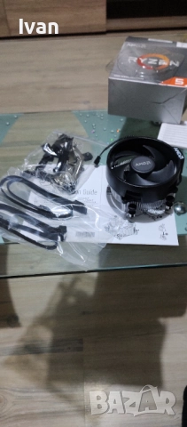 Продавам чисто нов AMD Wraith Stealth AM4 охладител (с паста), снимка 2 - Други - 52665518
