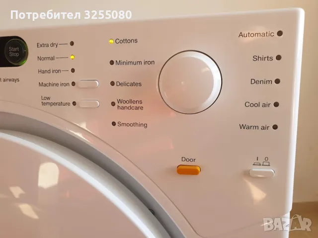 Сушилня Miele T7634 Novotronic 12м Гаранция Миеле Коминна Въздуховодна, снимка 3 - Сушилни - 48374090