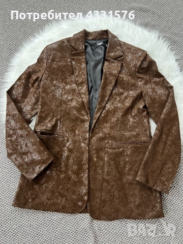 Дамско кафяво сако Jaded London, снимка 4 - Сака - 52473555