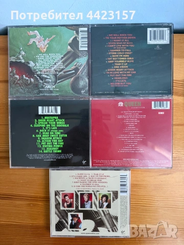 Колекция Queen, част 3 - 5 албума, снимка 2 - CD дискове - 53992771