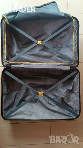 Куфар American Tourister Airconic на 4 колела 67см жълт, снимка 9 - Куфари - 27544104