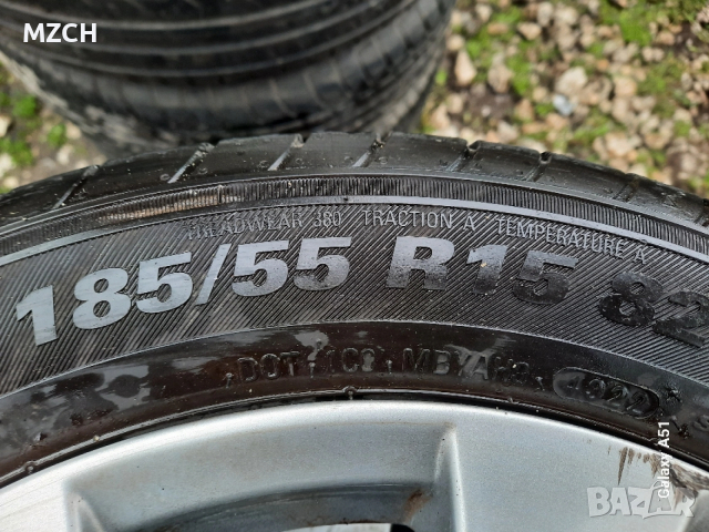 ляти джанти с гуми 4×100, 15цола, , снимка 7 - Гуми и джанти - 54070625