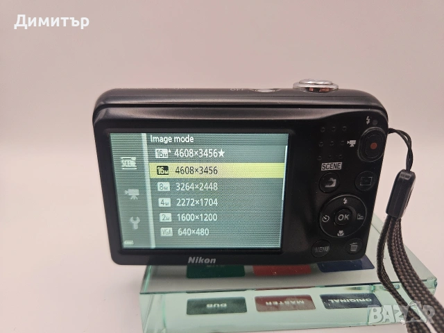 Nikon Coolpix A10 дигитален фотоапарат камера 5x zoom 16.1mp digital photo camera, снимка 6 - Фотоапарати - 53763325